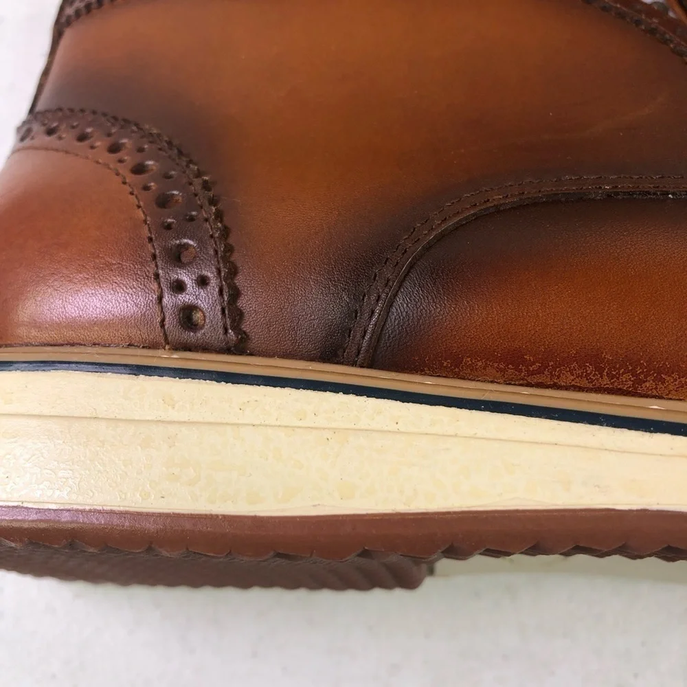 Steve Madden Breemer Leather Chukka Boots Size 7.5